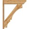 Ekena Millwork Balboa Slat Rough Sawn Outlooker, Western Red Cedar, 8"W x 36"D x 44"H OUT08X36X44BOA06RWR - alternate 3